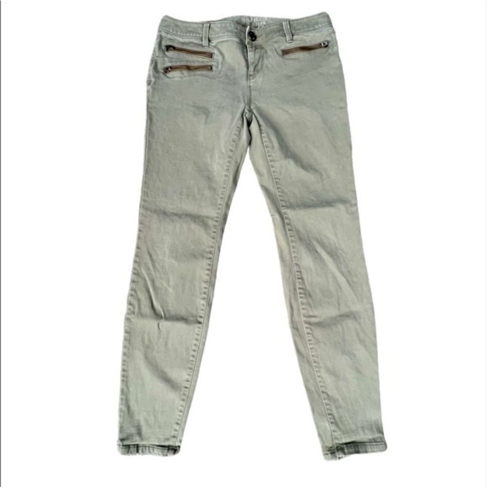 The Limited Army Green Legging Jeans